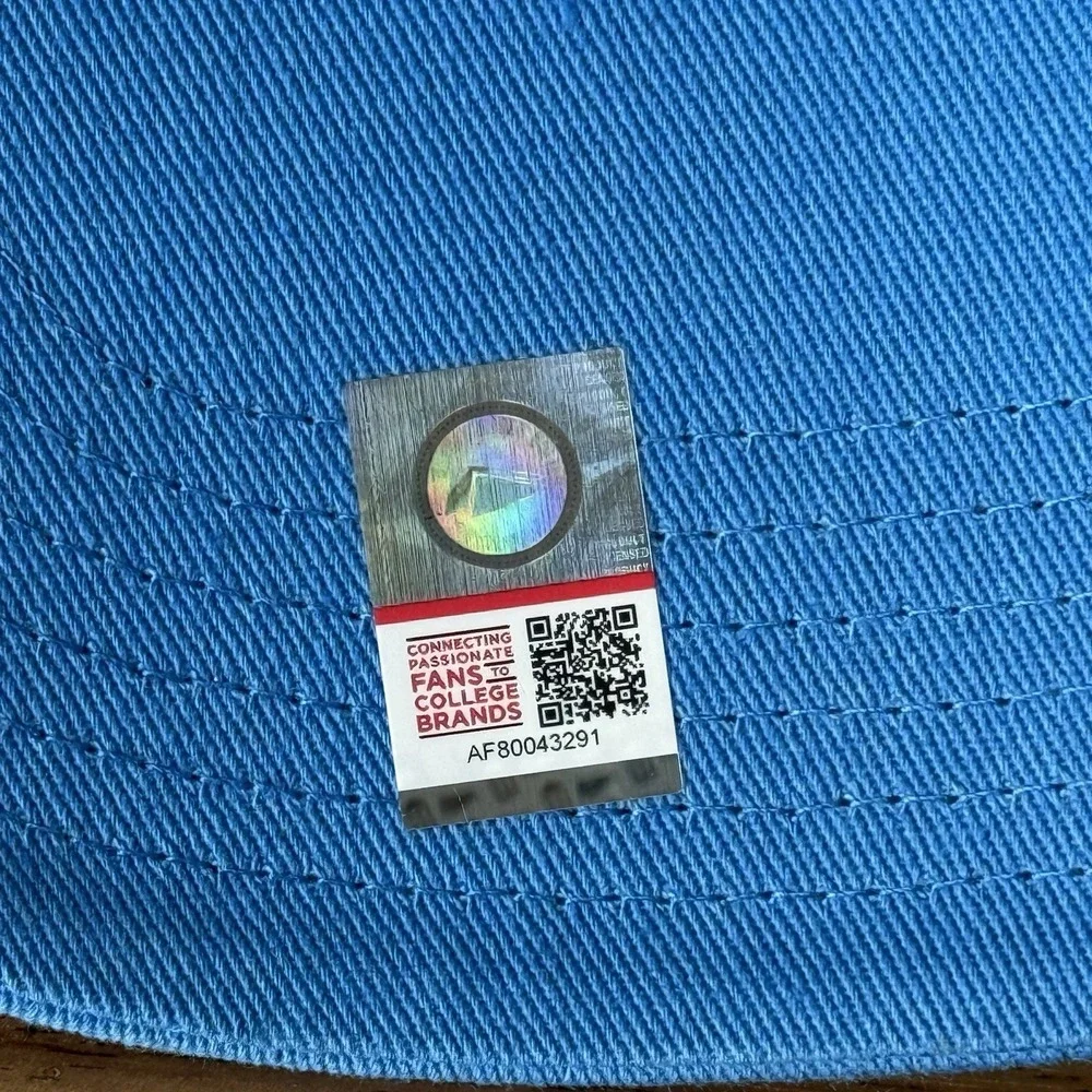 Nike Powder Blue Ole Miss Rebels 2025 On-Field Rise Trucker Adjustable YOUTH HAT